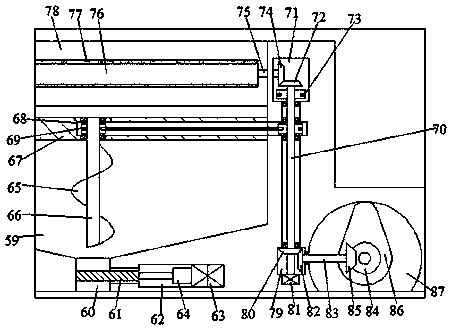 Smashing and brick making device of crop straw