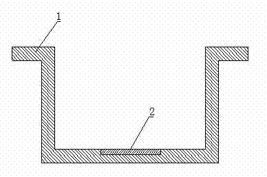 Foaming die with dermatoglyph on surface