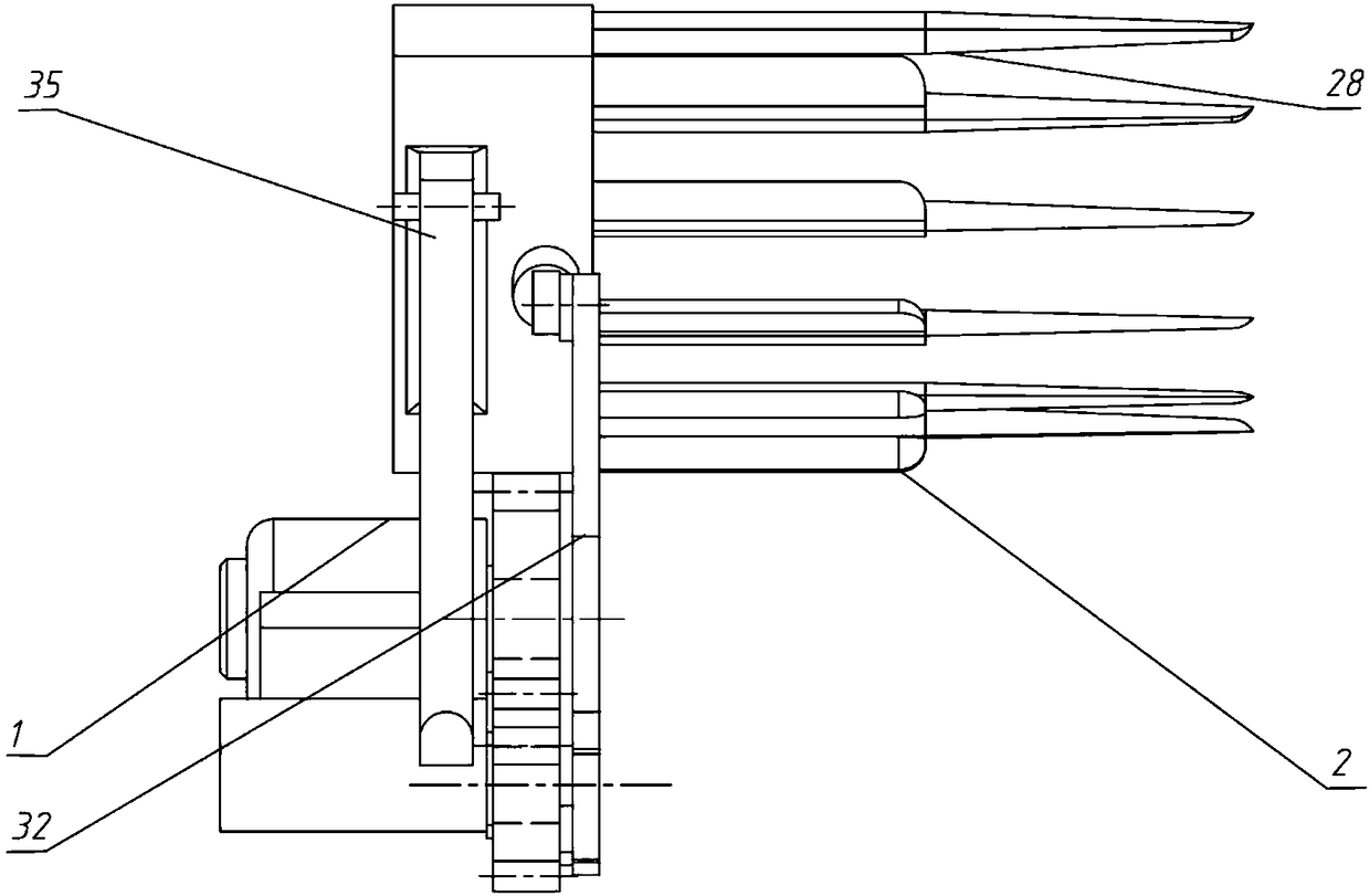 Annular double-cutter semi-automatic cherry picking machine