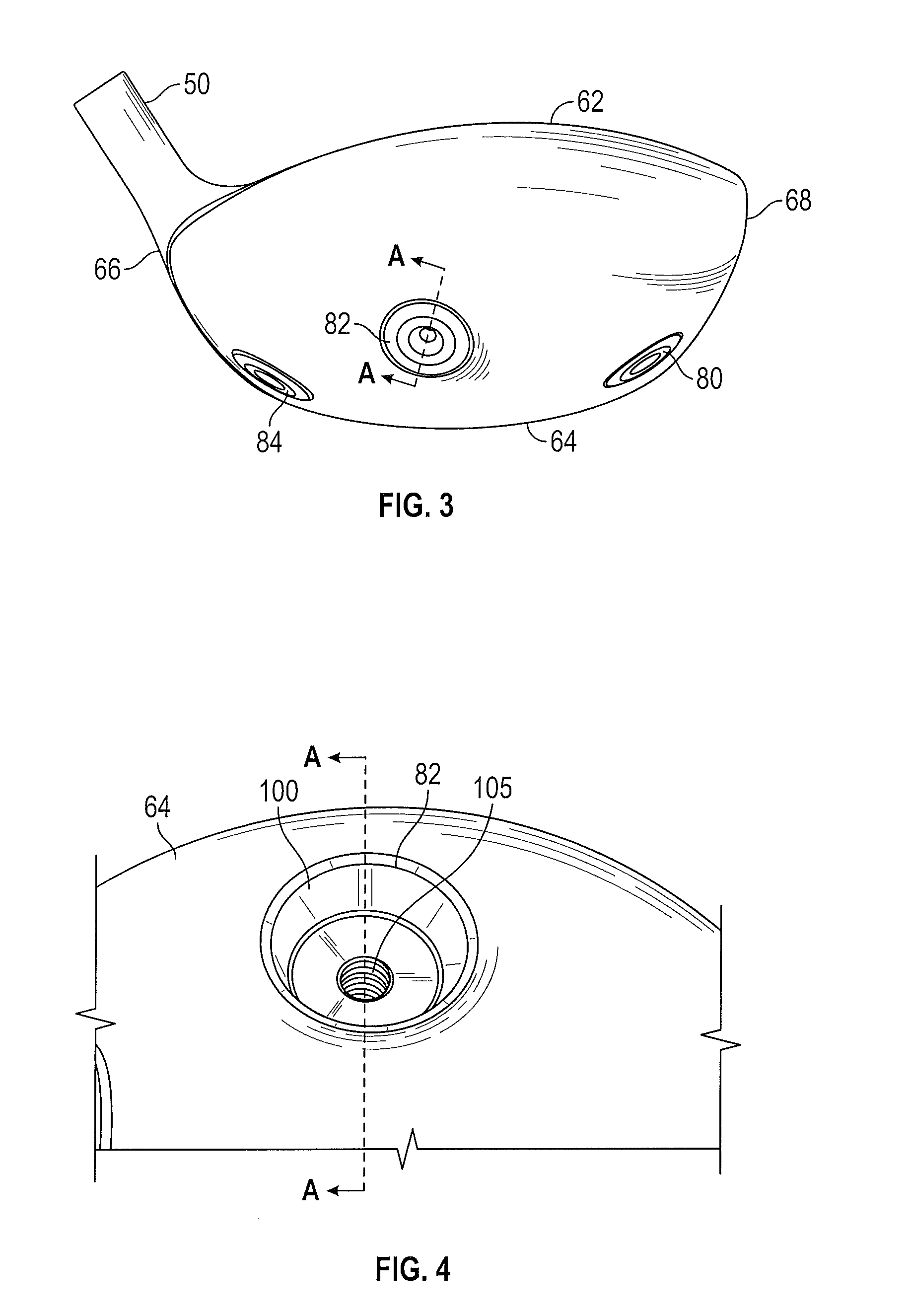 Golf club head with composite weight port