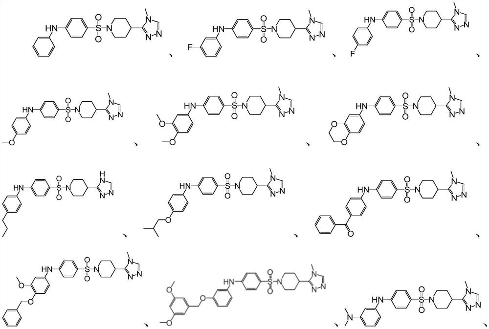 Glutamine acyl cyclase isoenzyme inhibitor as well as preparation method and application thereof