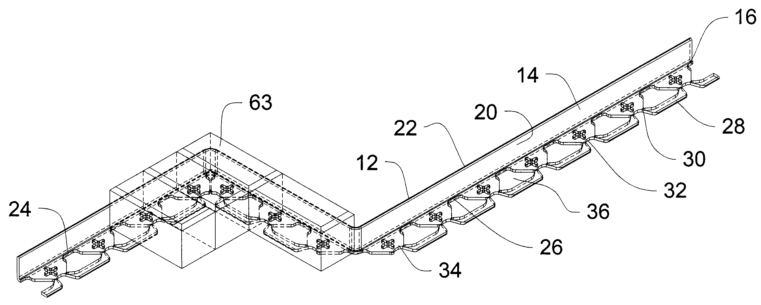 Multi-dimensional paver edging