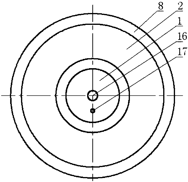 Laser water jet processing device and application thereof