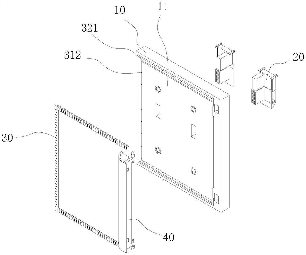 Anti-mosquito breathable entrance door