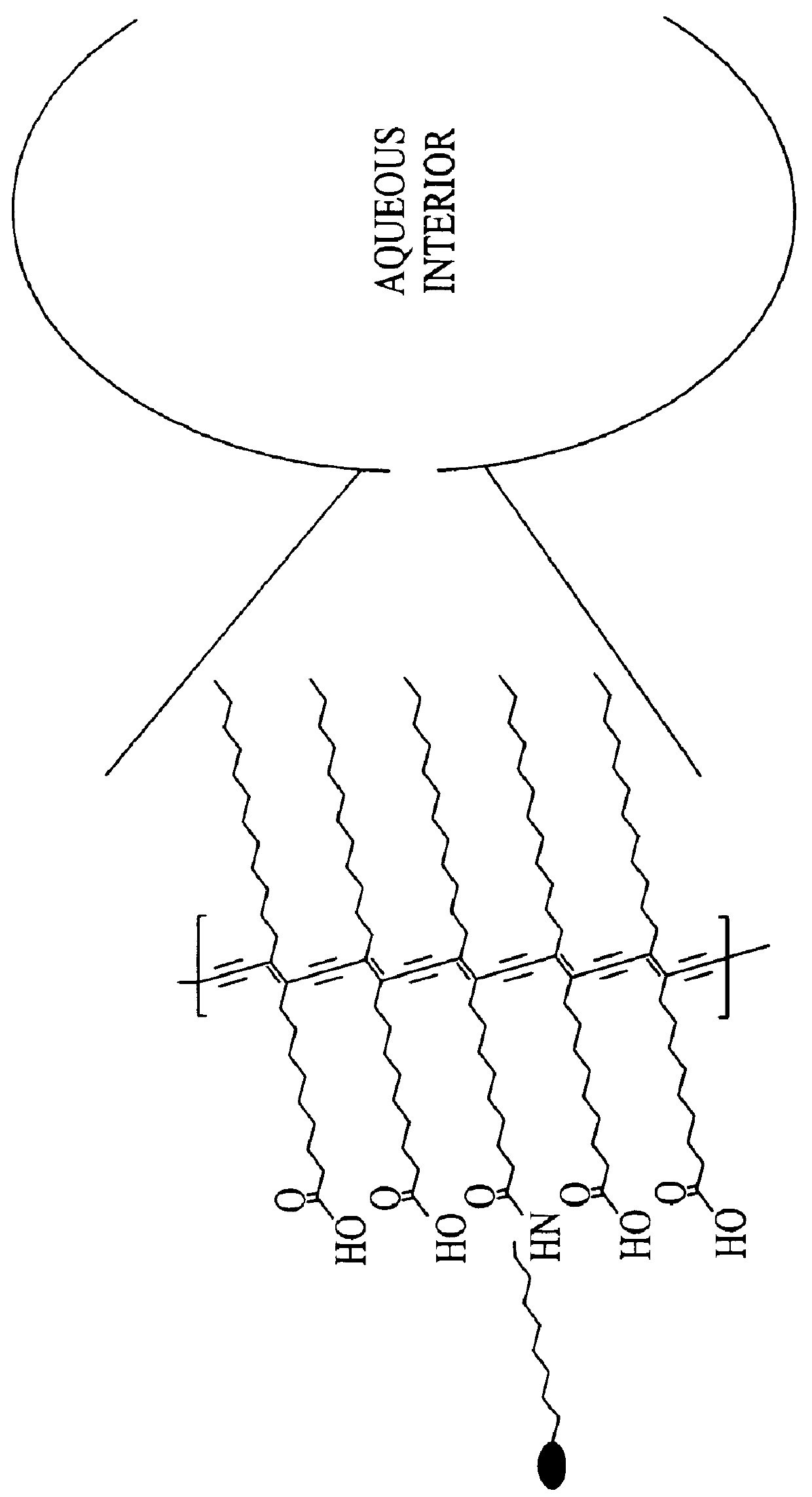 Doped colorimetric assay liposomes