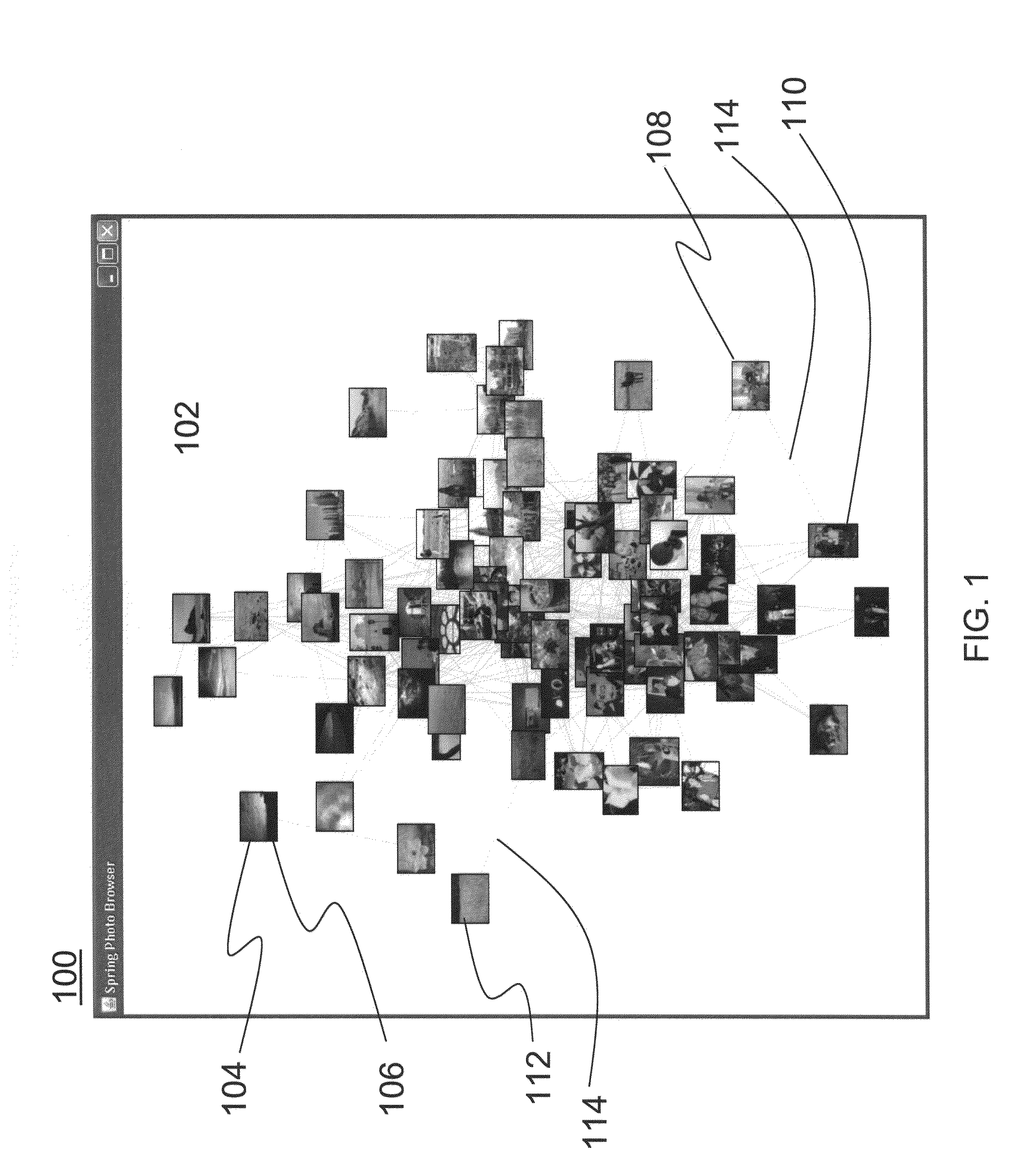 Systems and methods for organizing files in a graph-based layout