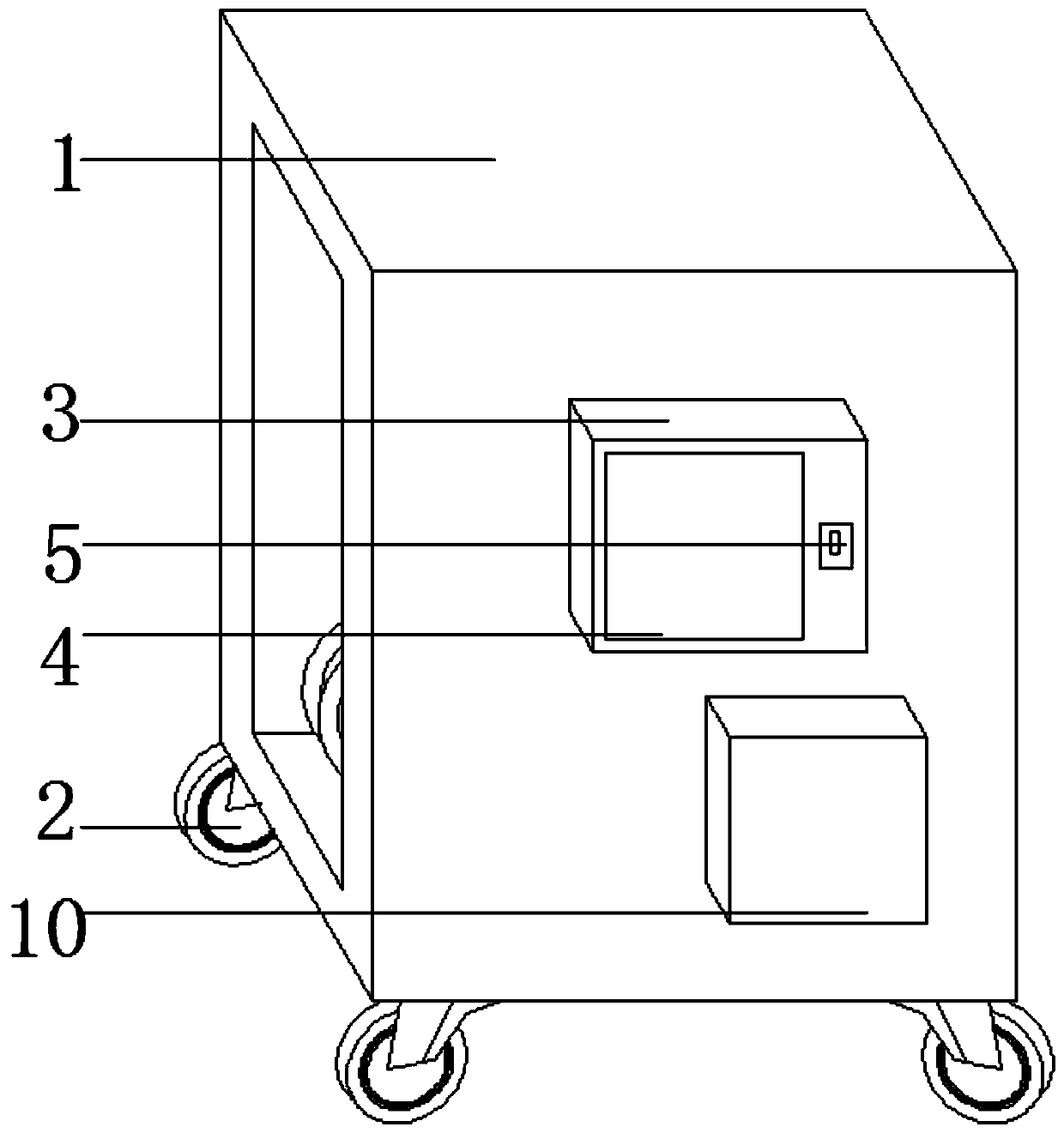 Wire and cable winding device