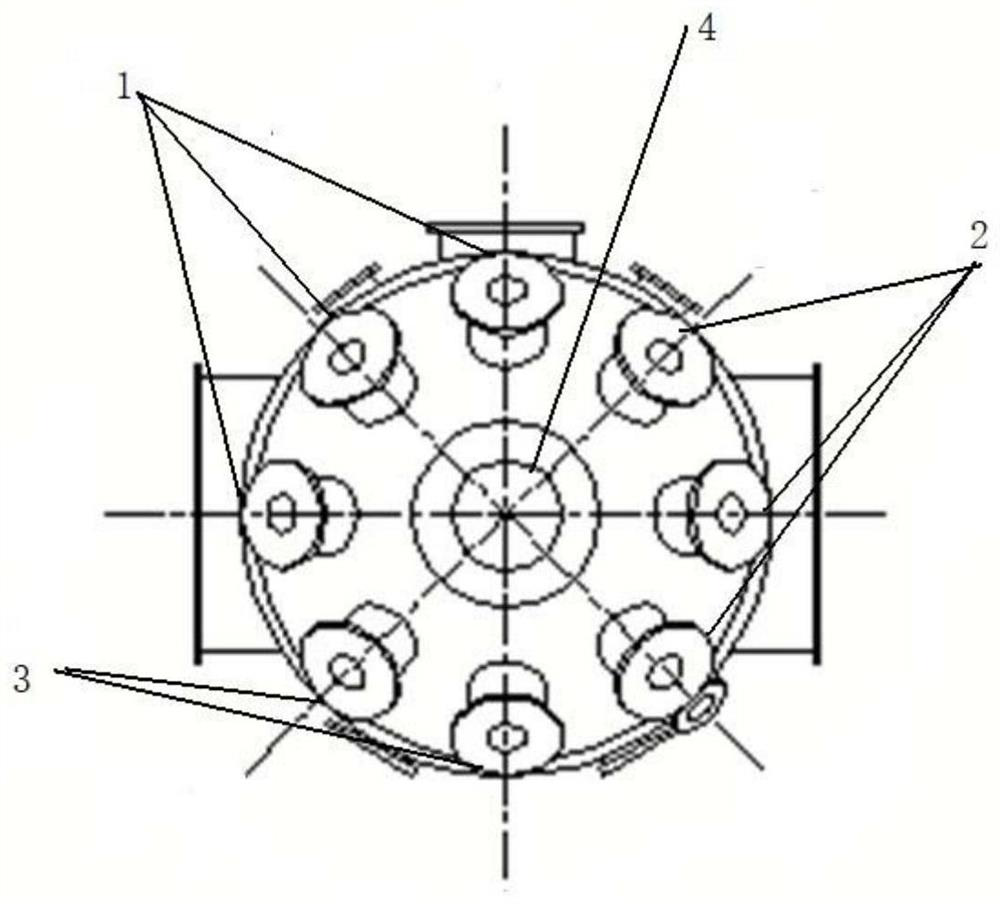 Multi-energy electron proton and solar radiation comprehensive environment simulation system