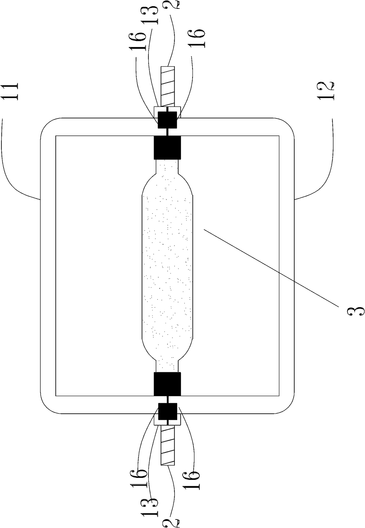 Anti-interference cable junction box with slippage prevention function