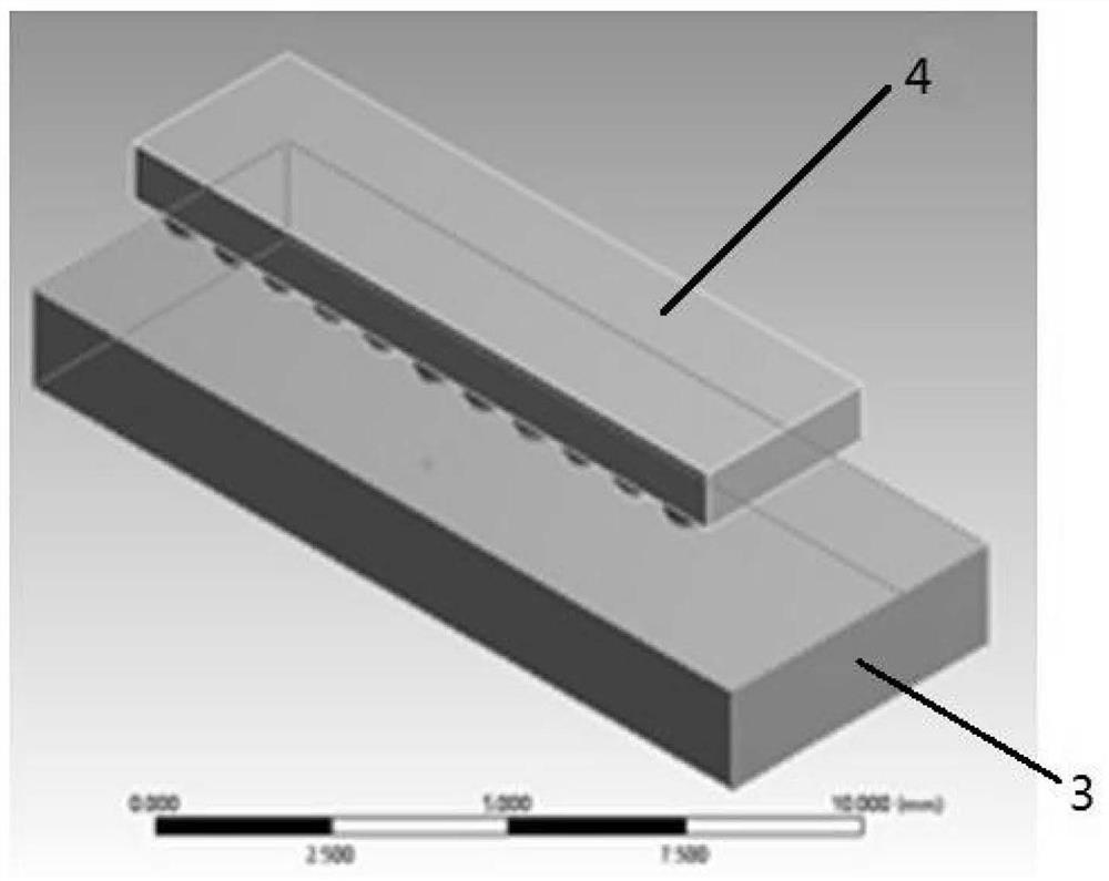 Liquid-solid phase continuous form prediction method for reflow soldering BGA group welding spot