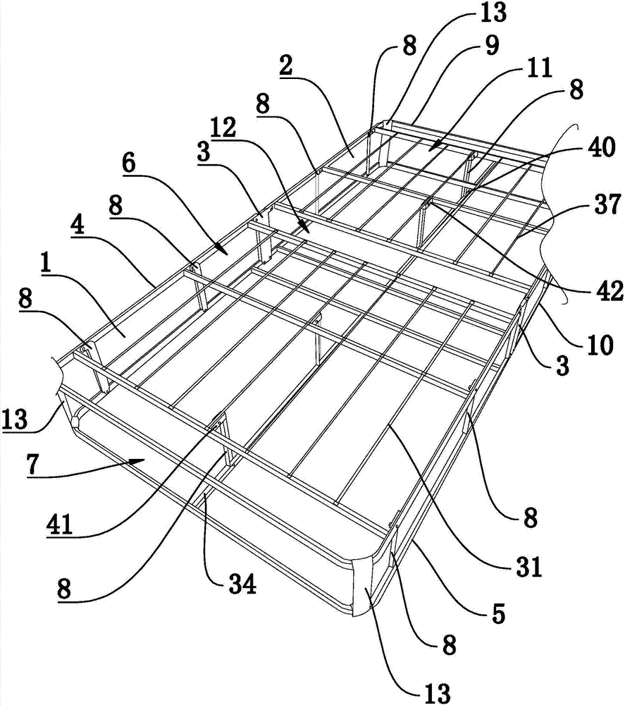 Easily-carried bedstead