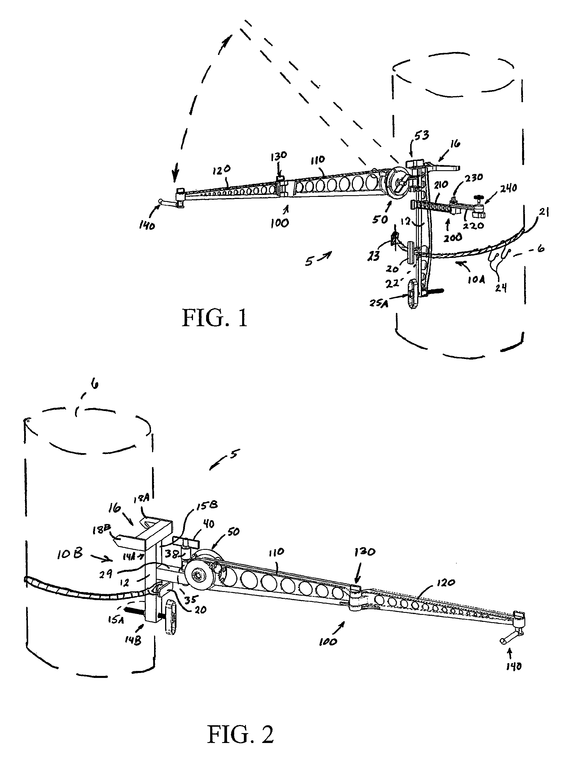 Hunting accessory holding devices