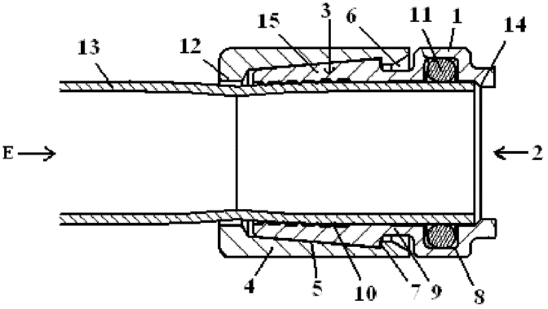 Pipeline connecting device