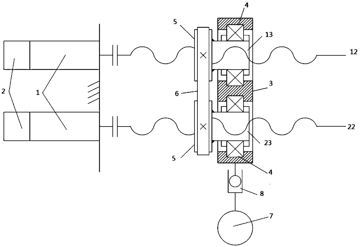 Redundant driving type multi-safety redundancy steering engine