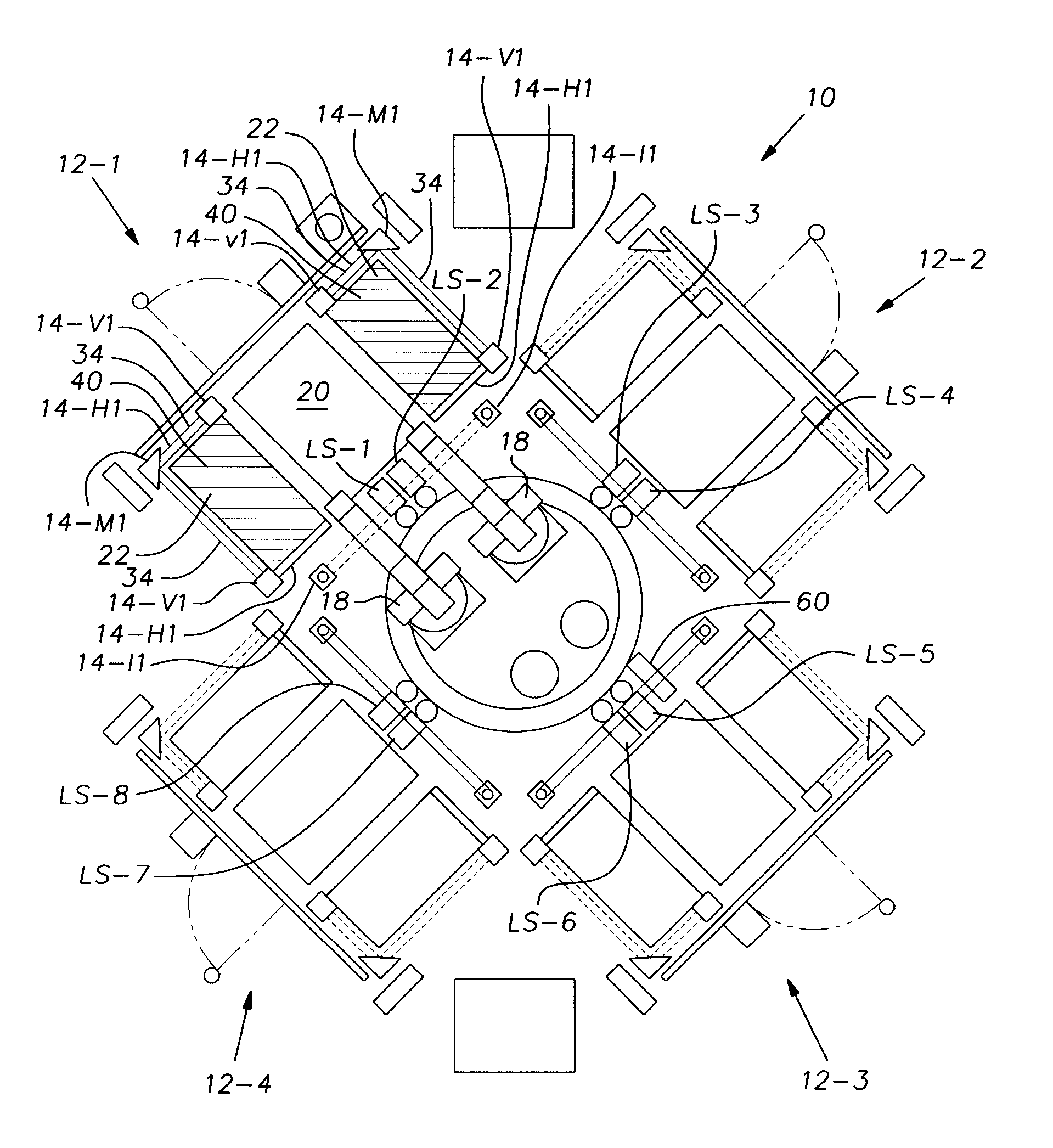 Turntable welding system with light curtain protection