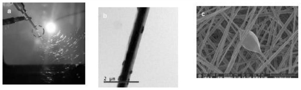 Metal adsorption fiber membrane and preparation and application thereof