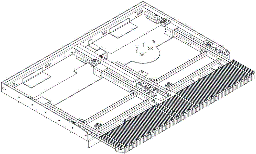 Weighing structure of platform safety pedal in rail transit and gravity detecting method