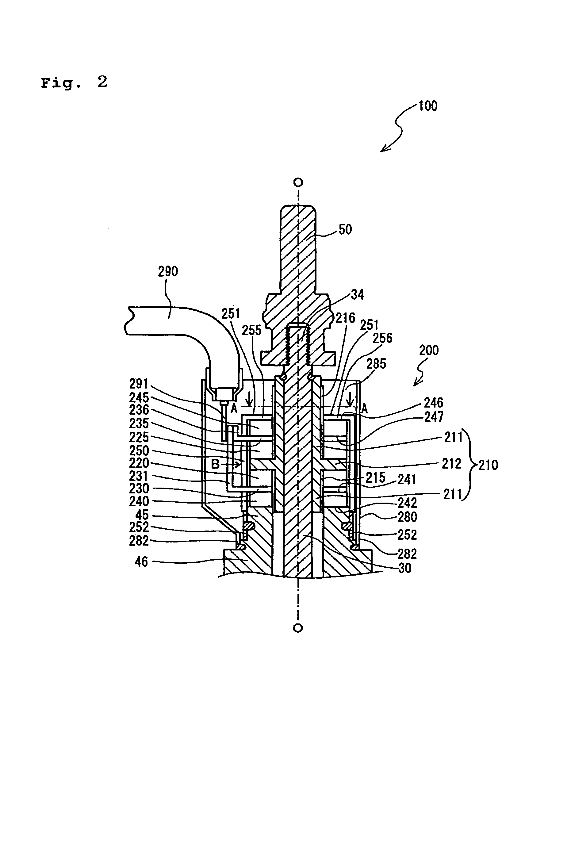 Combustion pressure sensor and glow plug including the same