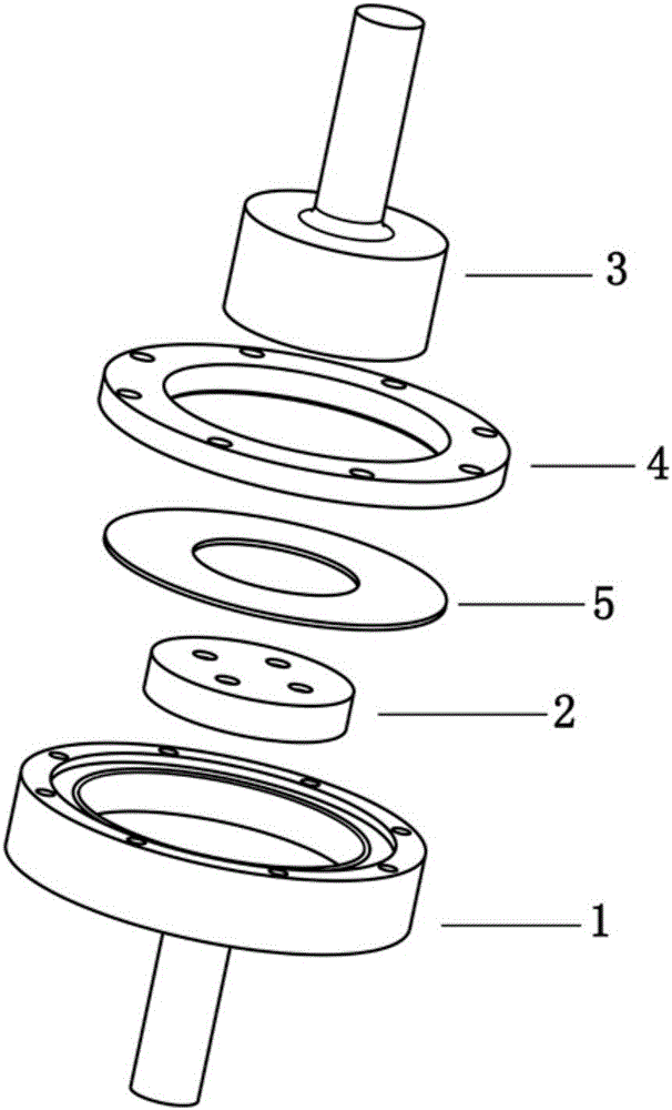 Testing device for warping fatigue test of magnetic shield plate