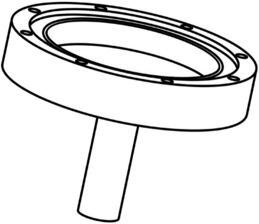 Testing device for warping fatigue test of magnetic shield plate