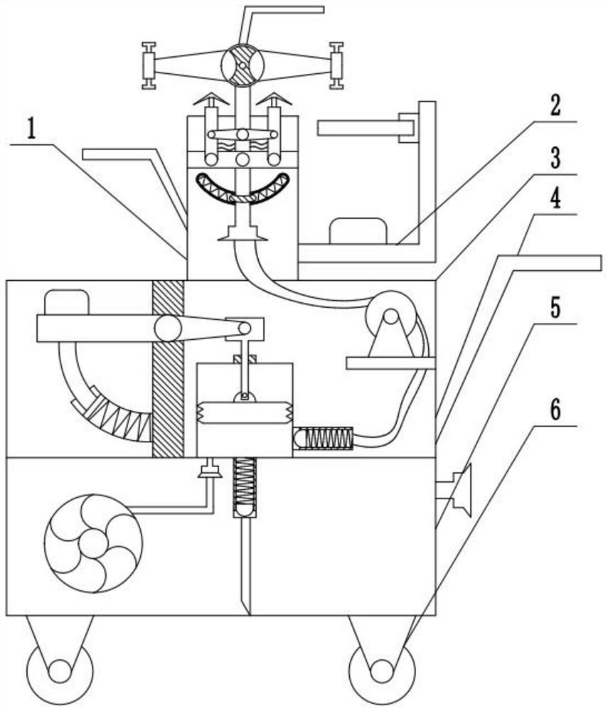 A kind of urban portable fire-fighting device