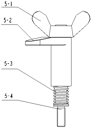 A positioning riveting device for wing shaft seat assembly