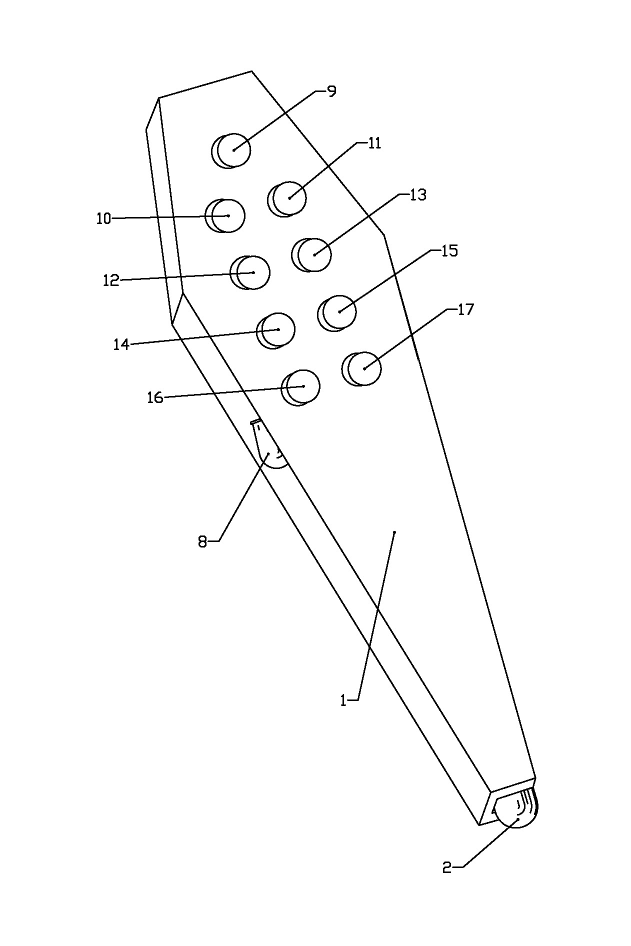 Handwriting pen of light emitting diode (LED) dot-matrix writing display screen