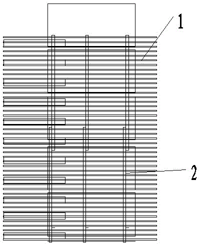 Moving and support dismantling method for working faces of breaking roofs of mines