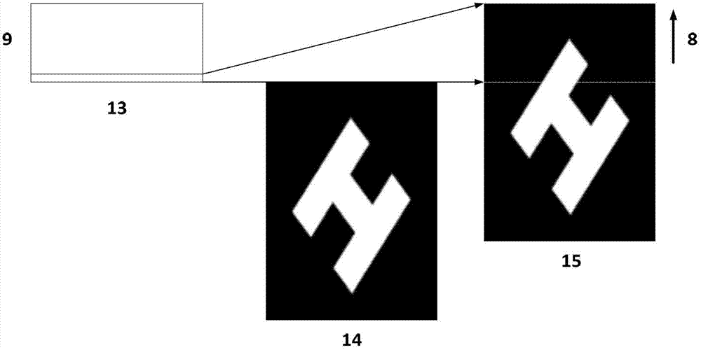 Scanning sampling and image processing method of fast imaging