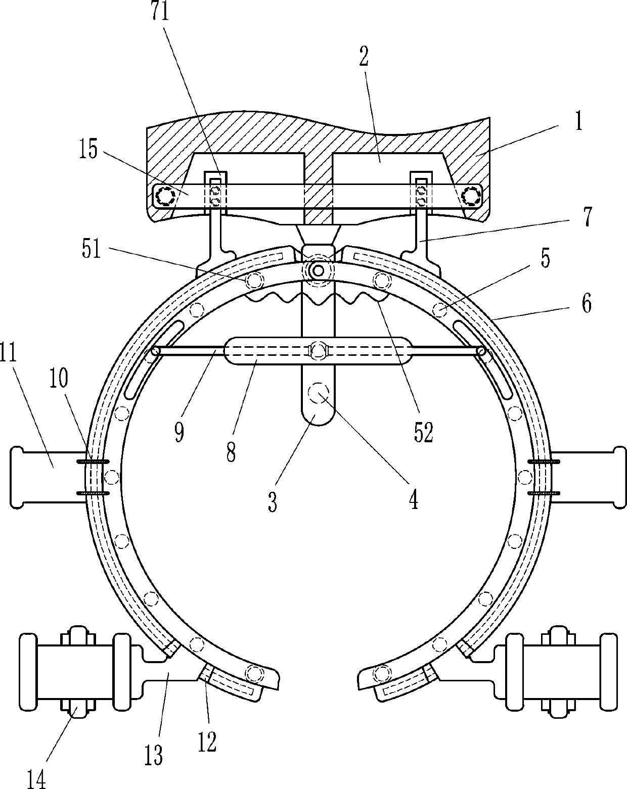 Bud cutting device for humulus lupulus field management