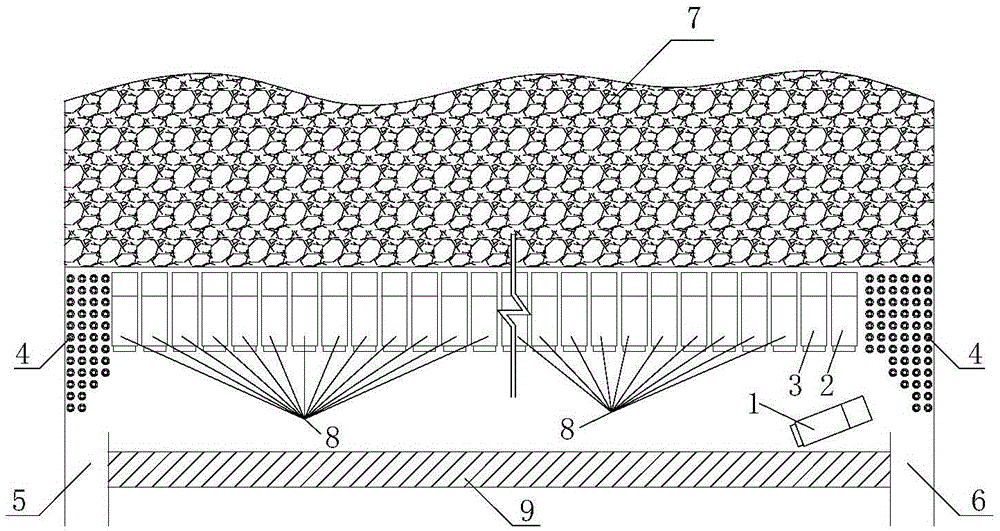 Non-pitwood withdrawing method for hydraulic supports during fully mechanized face withdrawing