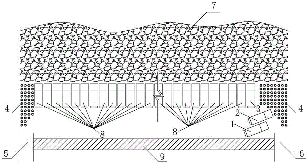 Non-pitwood withdrawing method for hydraulic supports during fully mechanized face withdrawing