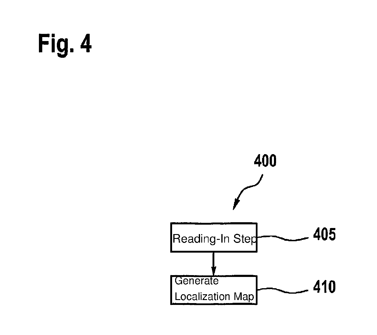 Method and apparatus for creating an optimized localization map and method for creating a localization map for a vehicle