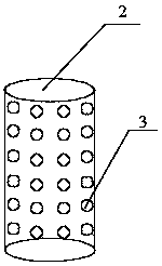 Soft soil foundation pit dewatering device