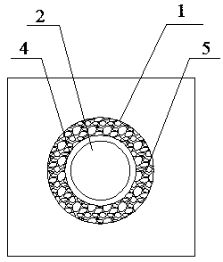 Soft soil foundation pit dewatering device