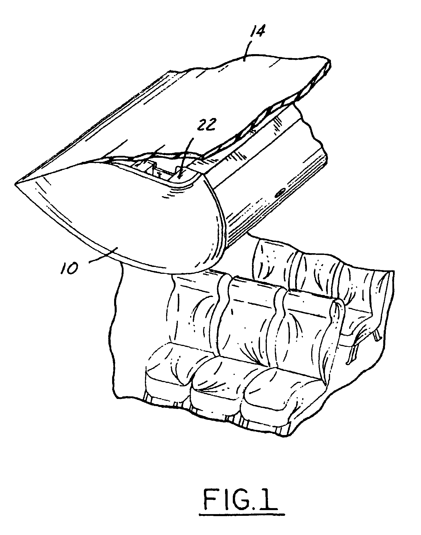 Endcap assembly for a stowage bin