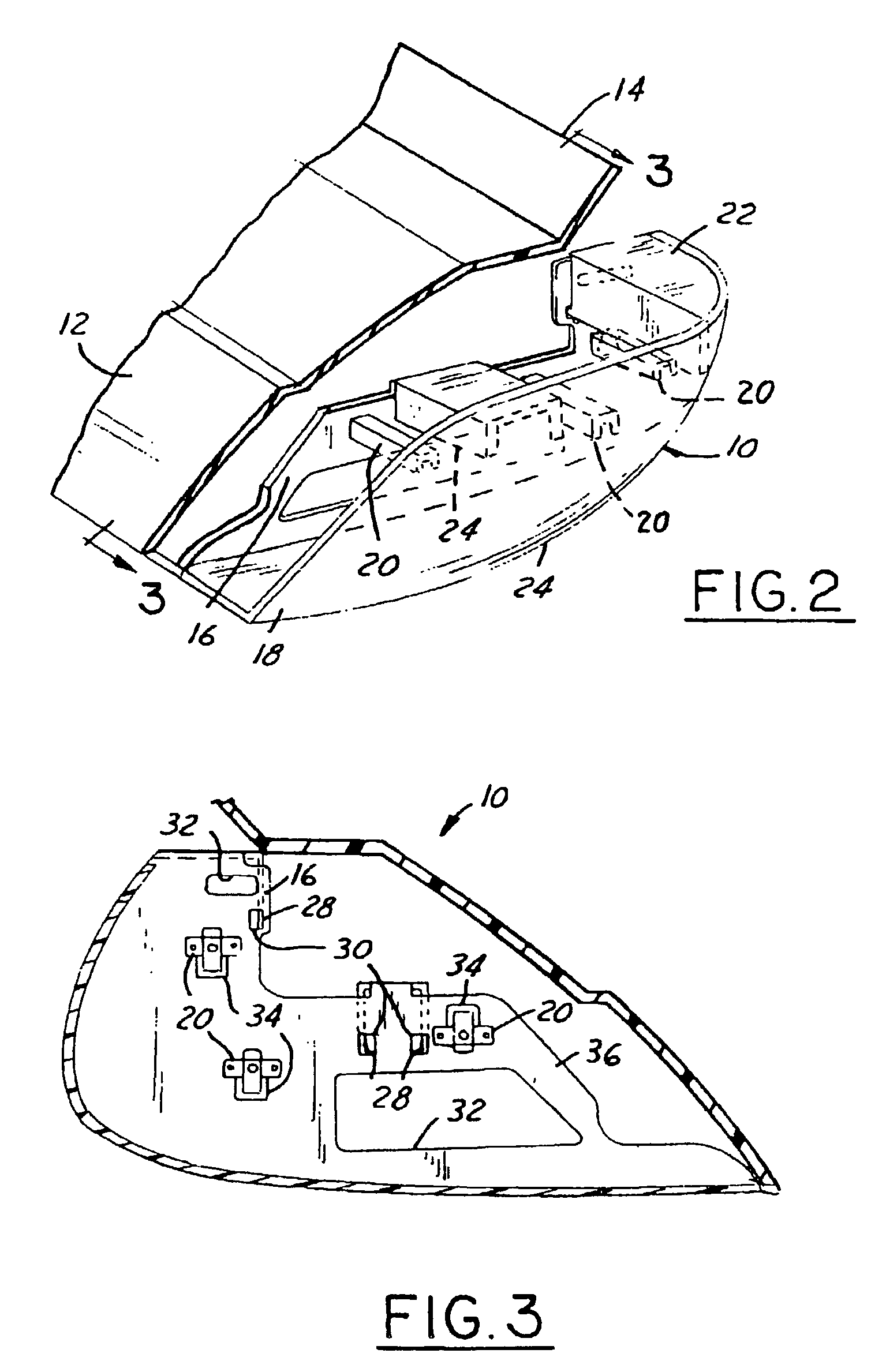 Endcap assembly for a stowage bin