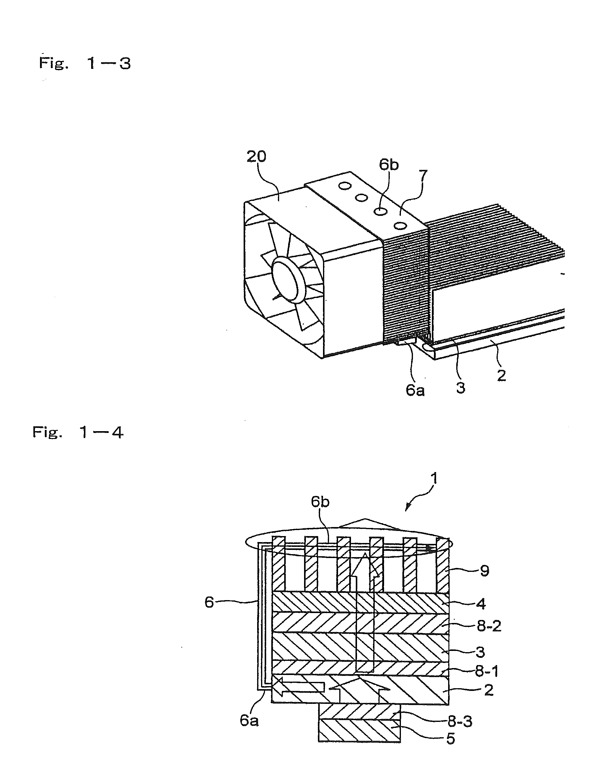 Module for cooling semiconductor device