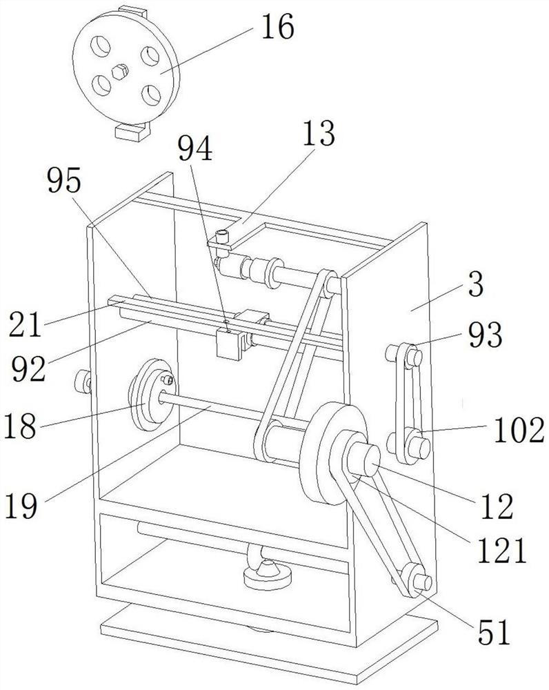 A graphite fiber tape stranding system