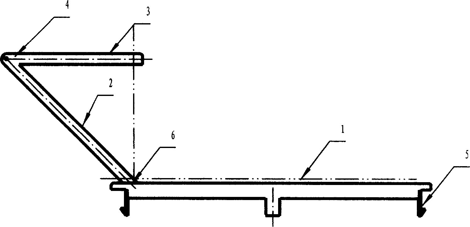 Crouching type bed-pan sanitation device