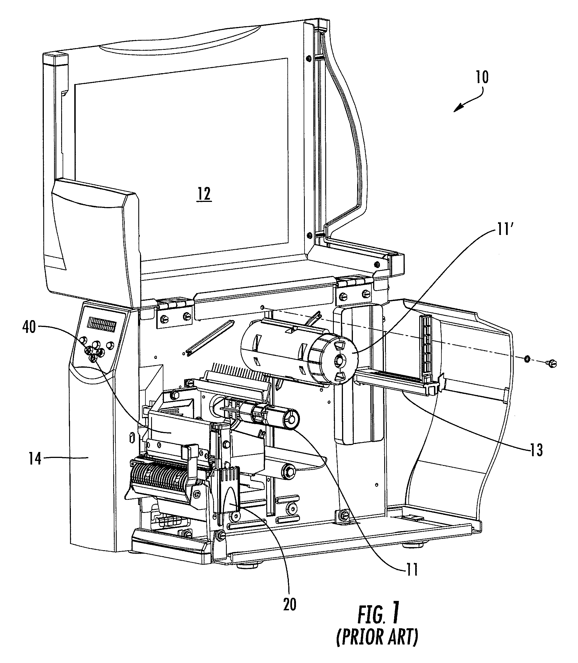 Platen assembly