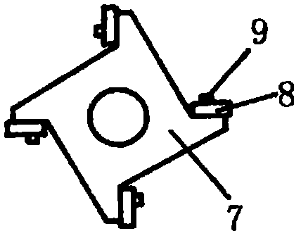 Slotting device used for water and electricity installation