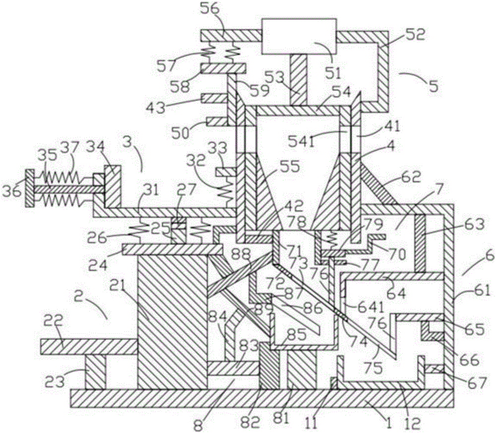 Sand screening device for construction