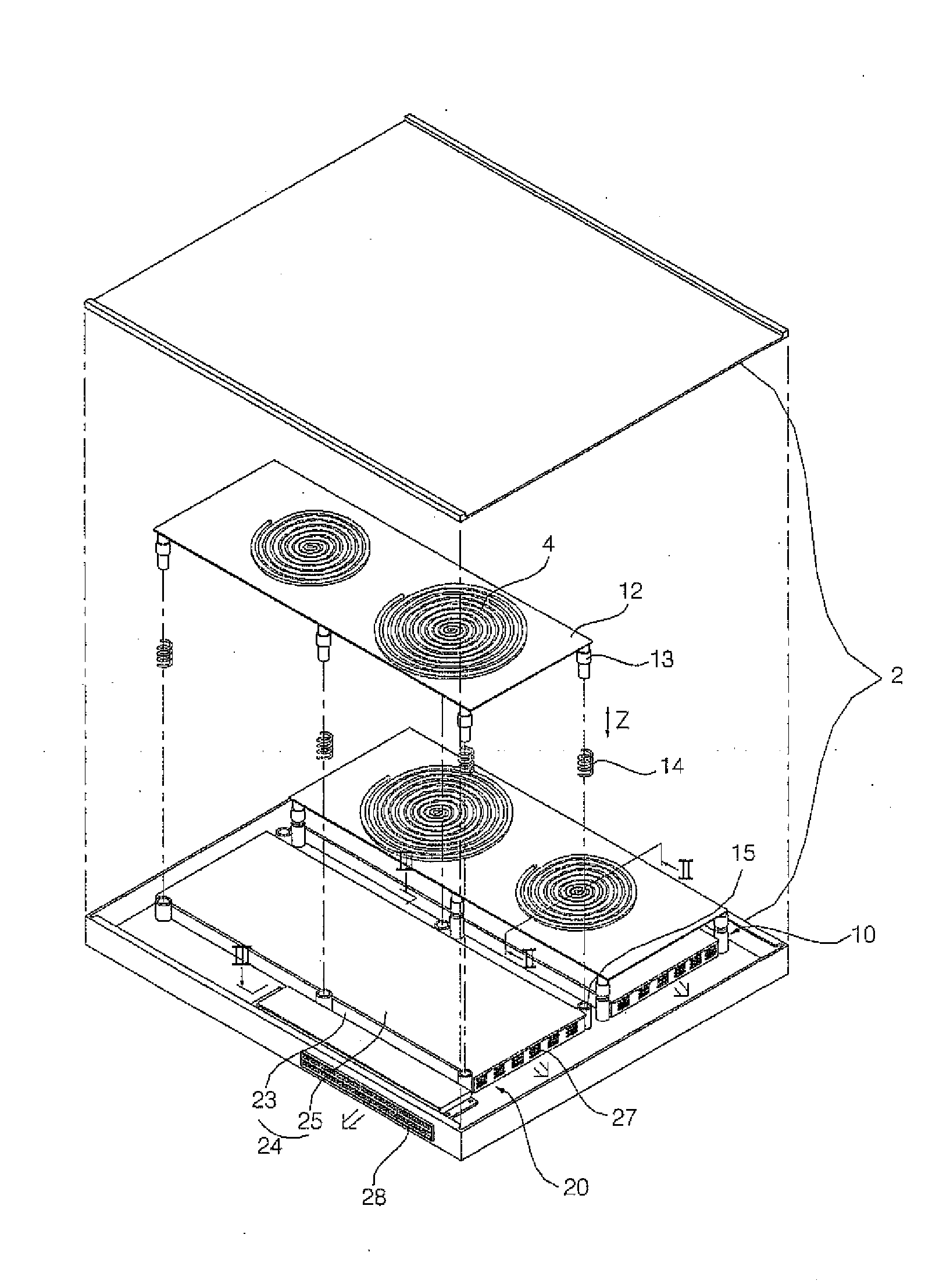 Induction heating device