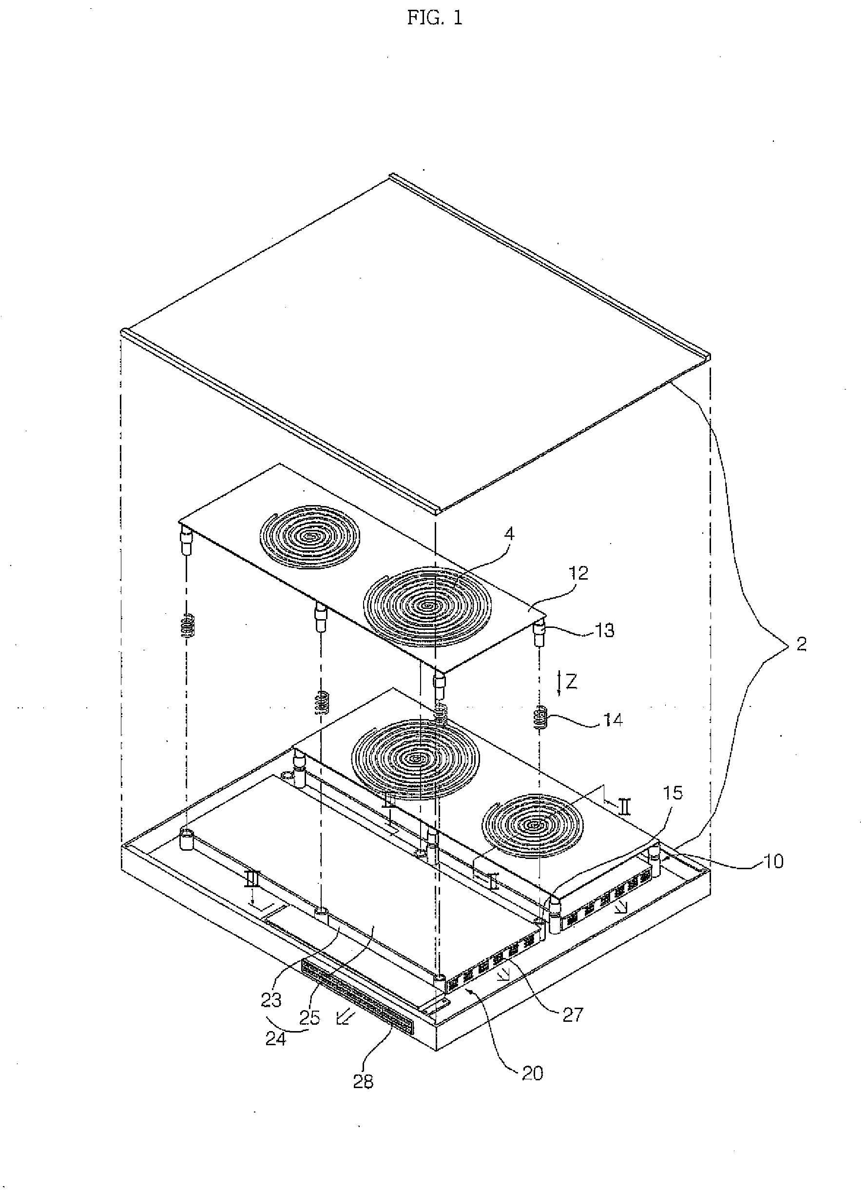 Induction heating device