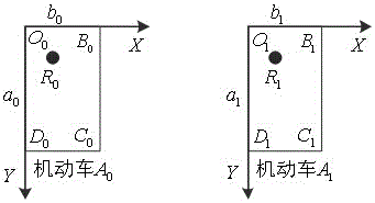 Motor vehicle anti-collision early-warning method and system based on satellite navigation