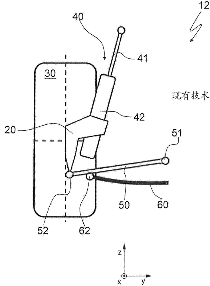 Axle for wheels of a double-tracked motor vehicle, and double-tracked motor vehicle having an axle of this type