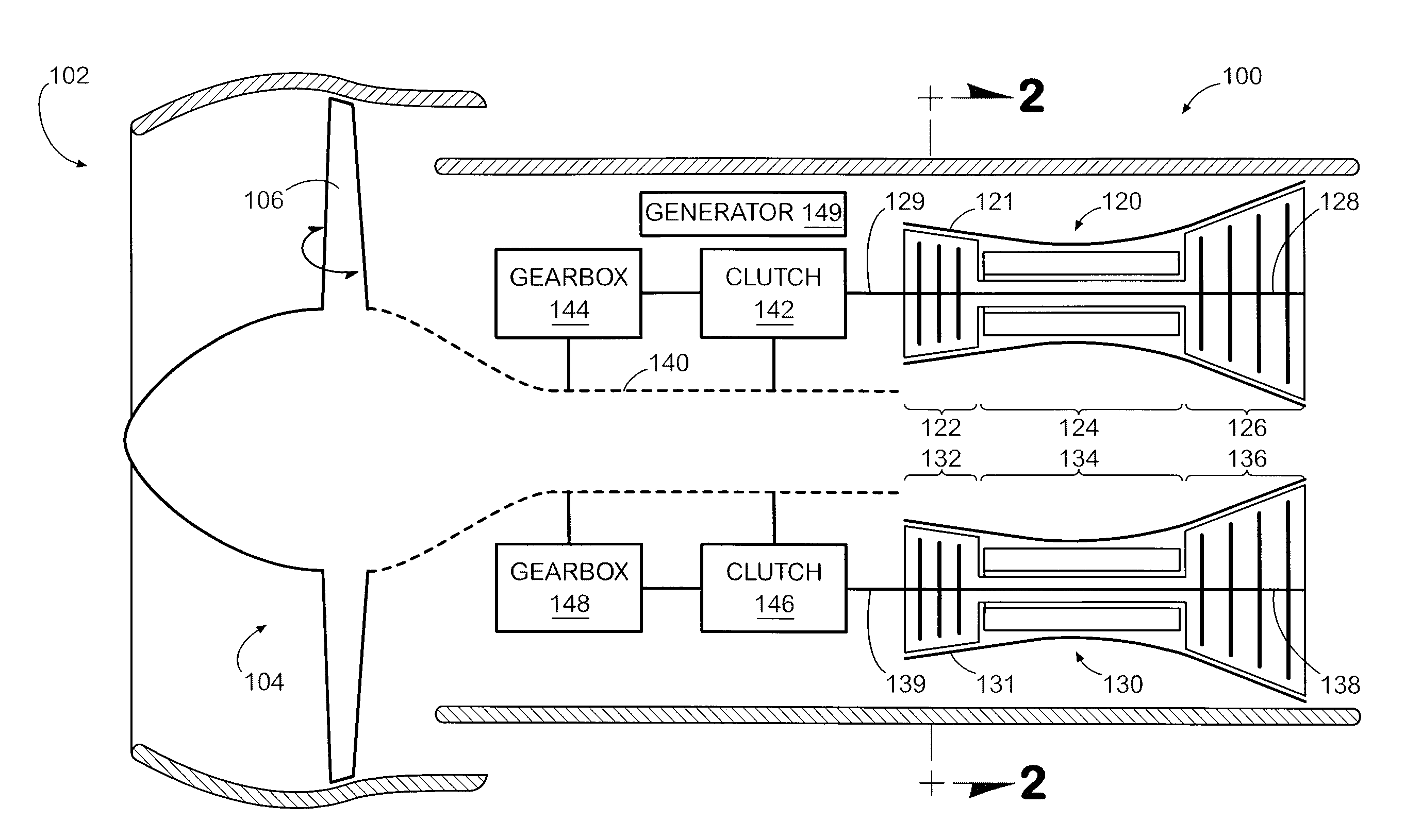 Gas Turbine Engine Systems and Related Methods Involving Multiple Gas Turbine Cores