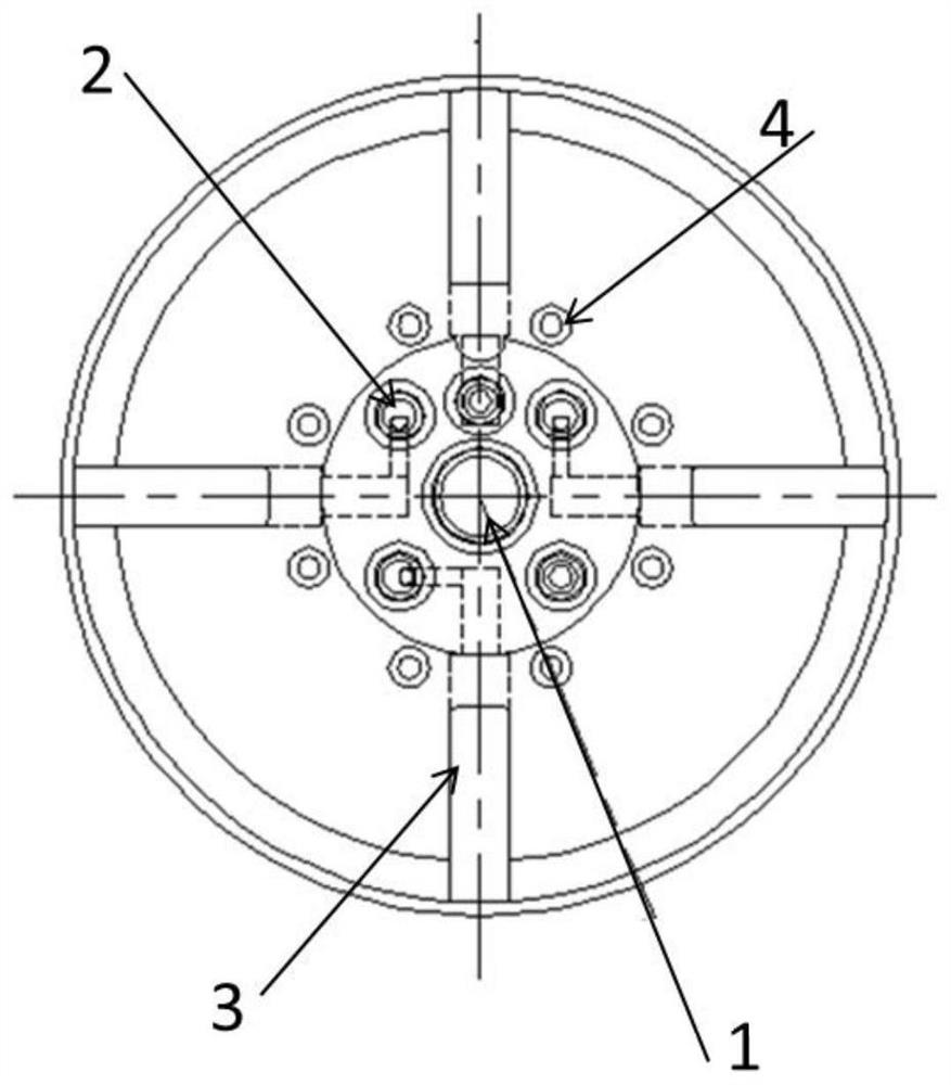 Wafer grinding head and wafer adsorption method