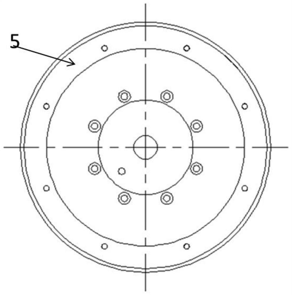 Wafer grinding head and wafer adsorption method